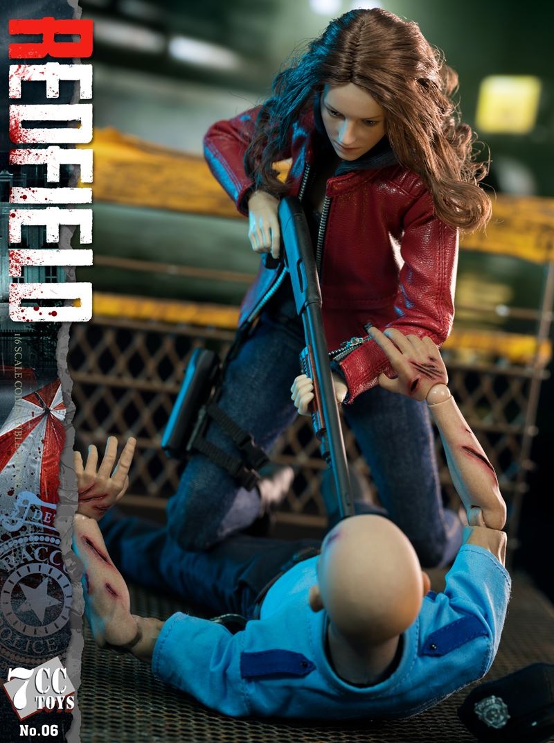 Zombie Huntress REDFIELD 1/6