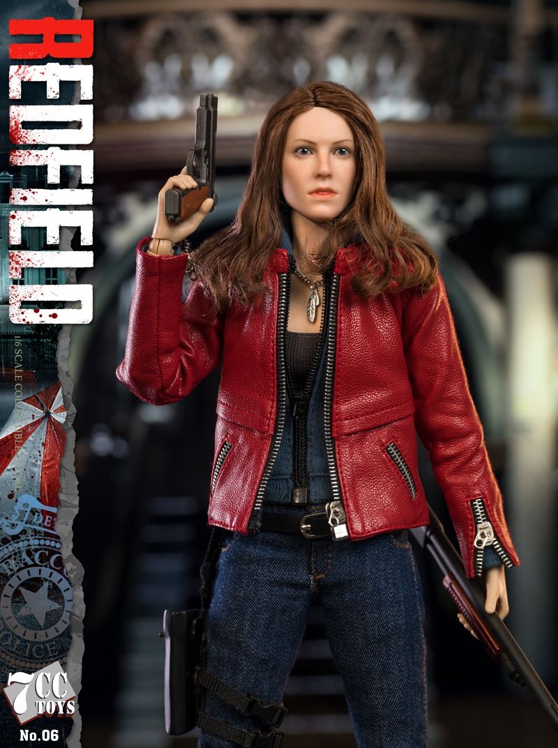 Zombie Huntress REDFIELD 1/6