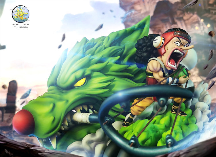 Onigashima Usopp with Midori Boshi: Impact Wolf - ONE PIECE