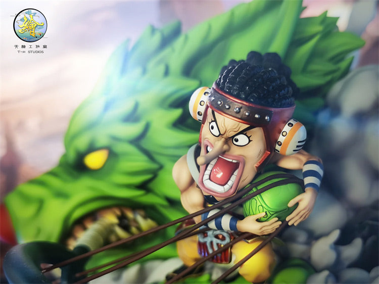 Onigashima Usopp with Midori Boshi: Impact Wolf - ONE PIECE