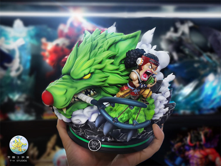 Onigashima Usopp with Midori Boshi: Impact Wolf - ONE PIECE
