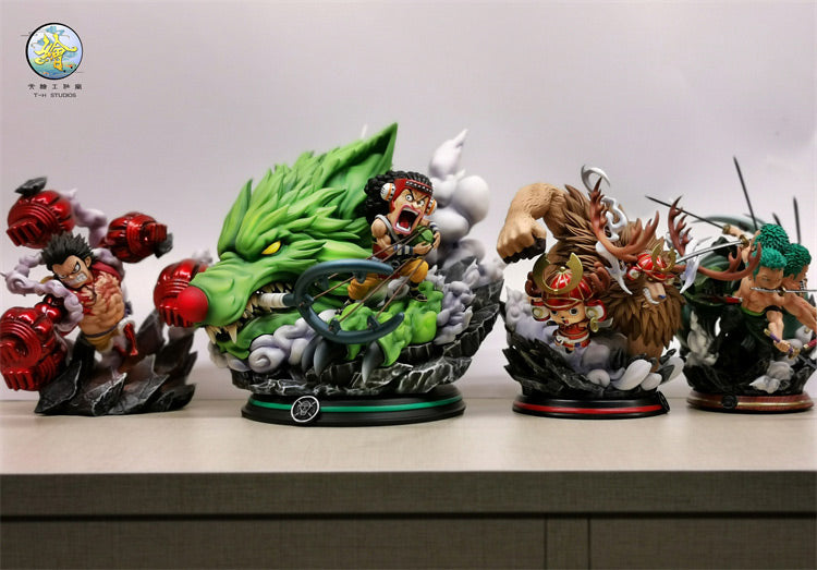 Onigashima Usopp with Midori Boshi: Impact Wolf - ONE PIECE