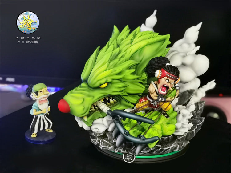 Onigashima Usopp with Midori Boshi: Impact Wolf - ONE PIECE