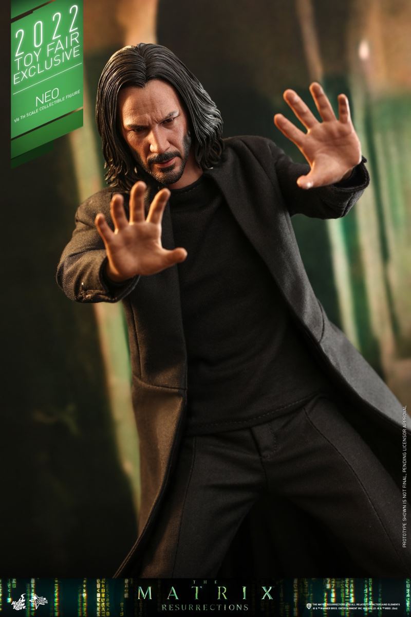 THE MATRIX RESURRECTIONS NEO TOY FAIR EXCLUSIVE 1/6