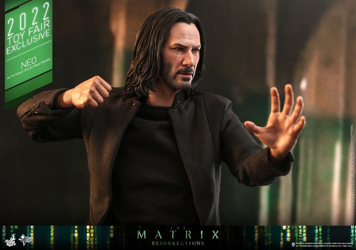 THE MATRIX RESURRECTIONS NEO TOY FAIR EXCLUSIVE 1/6
