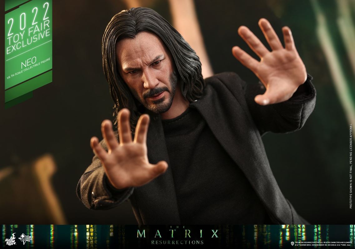 THE MATRIX RESURRECTIONS NEO TOY FAIR EXCLUSIVE 1/6