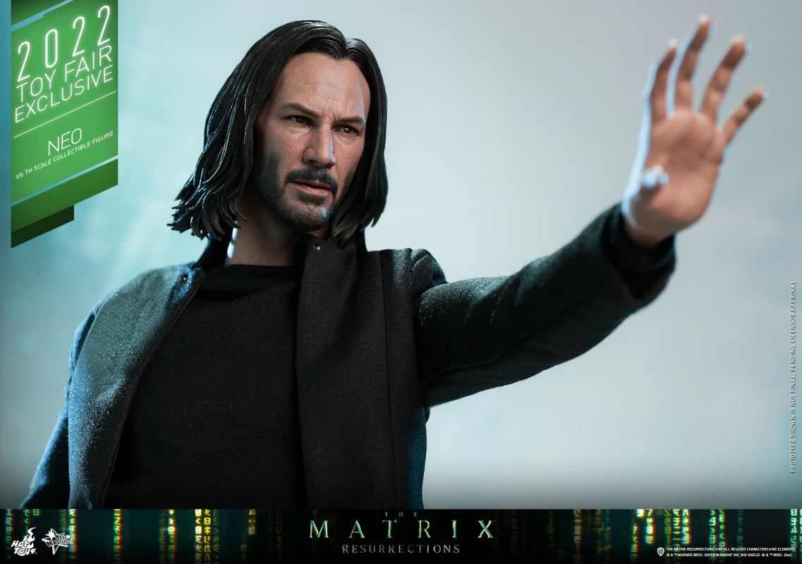 THE MATRIX RESURRECTIONS NEO TOY FAIR EXCLUSIVE 1/6
