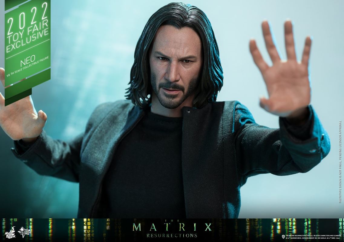 THE MATRIX RESURRECTIONS NEO TOY FAIR EXCLUSIVE 1/6