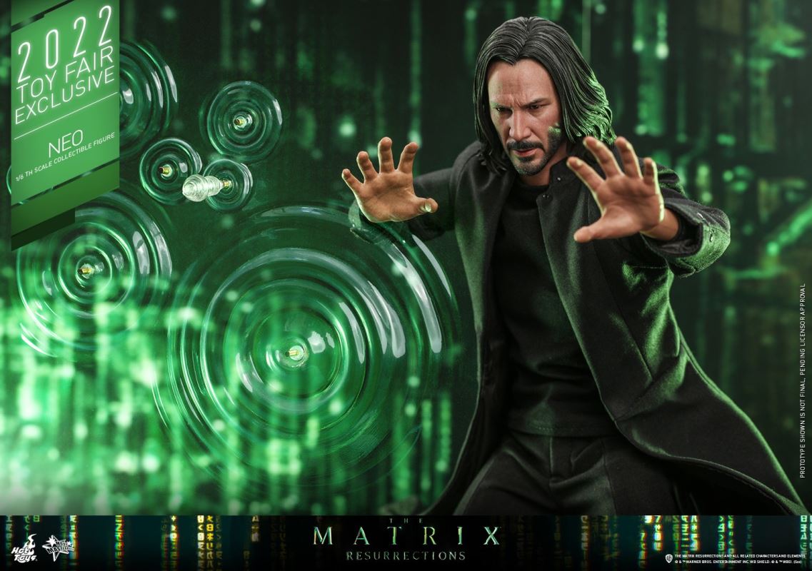 THE MATRIX RESURRECTIONS NEO TOY FAIR EXCLUSIVE 1/6