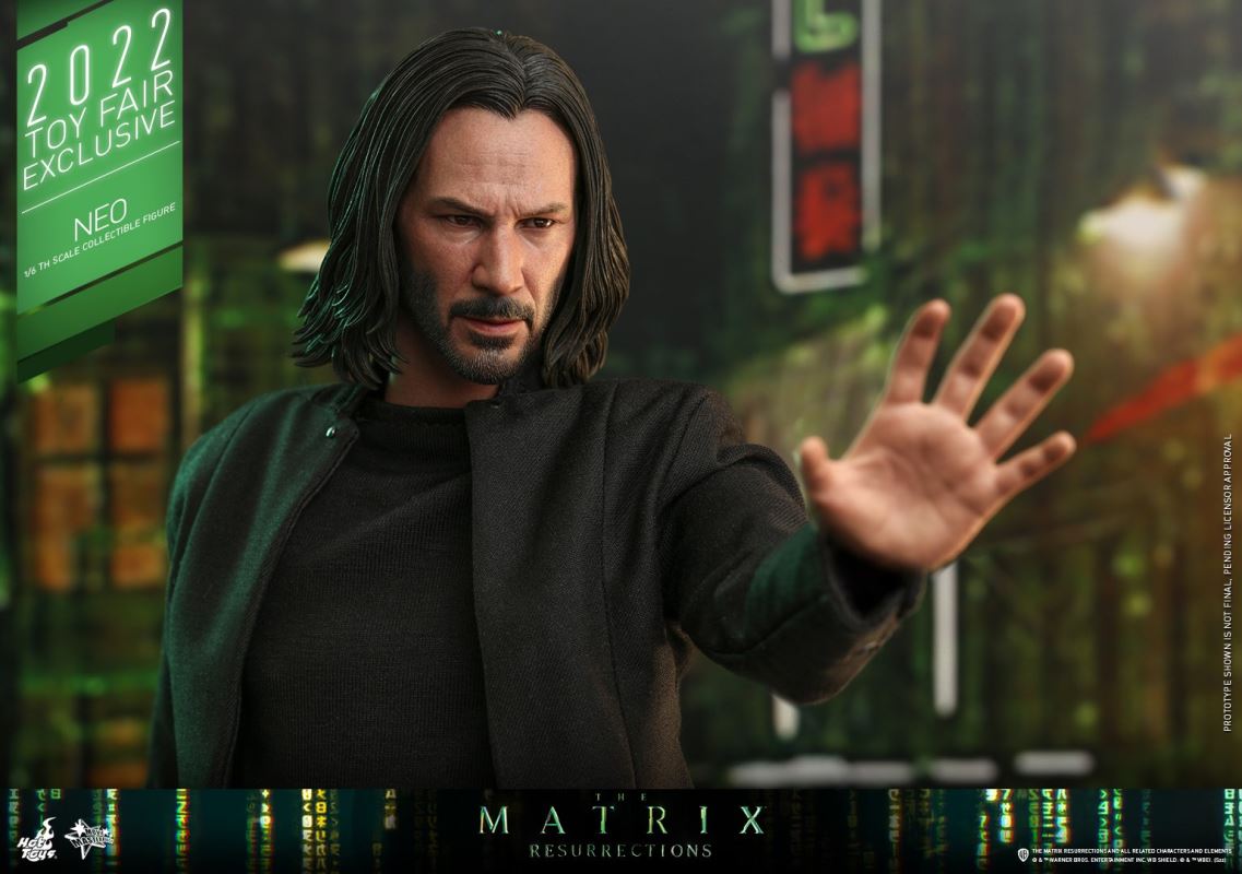 THE MATRIX RESURRECTIONS NEO TOY FAIR EXCLUSIVE 1/6