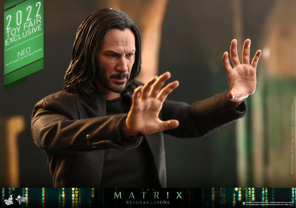 THE MATRIX RESURRECTIONS NEO TOY FAIR EXCLUSIVE 1/6