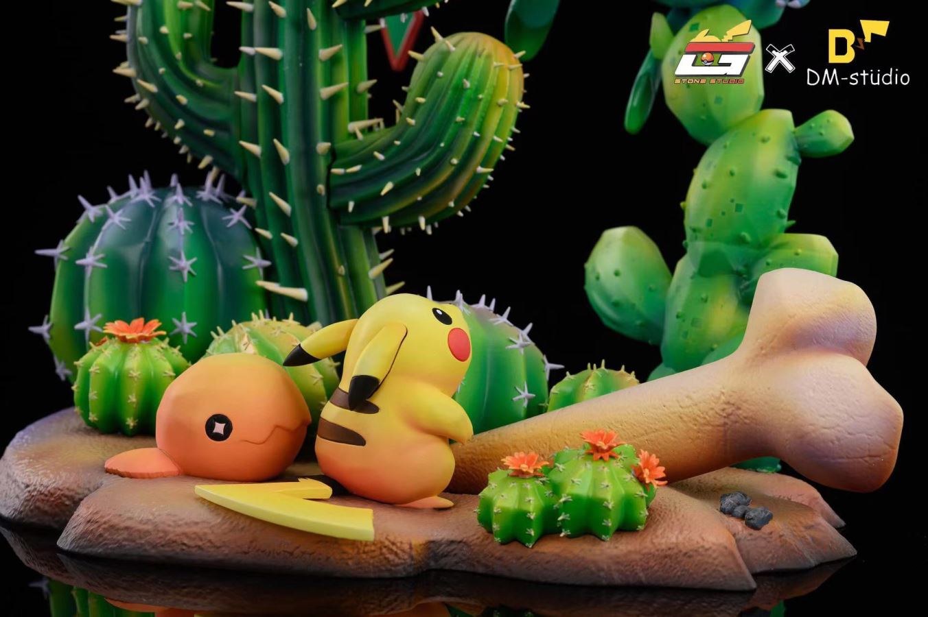 Flygon & Trapinch & Pikachu - Pokemon