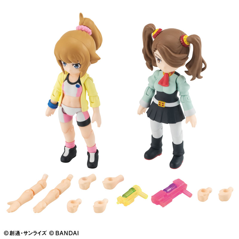 AQUA SHOOTERS! Gundam Build Fighters TRY Fumina & Gyanko Set