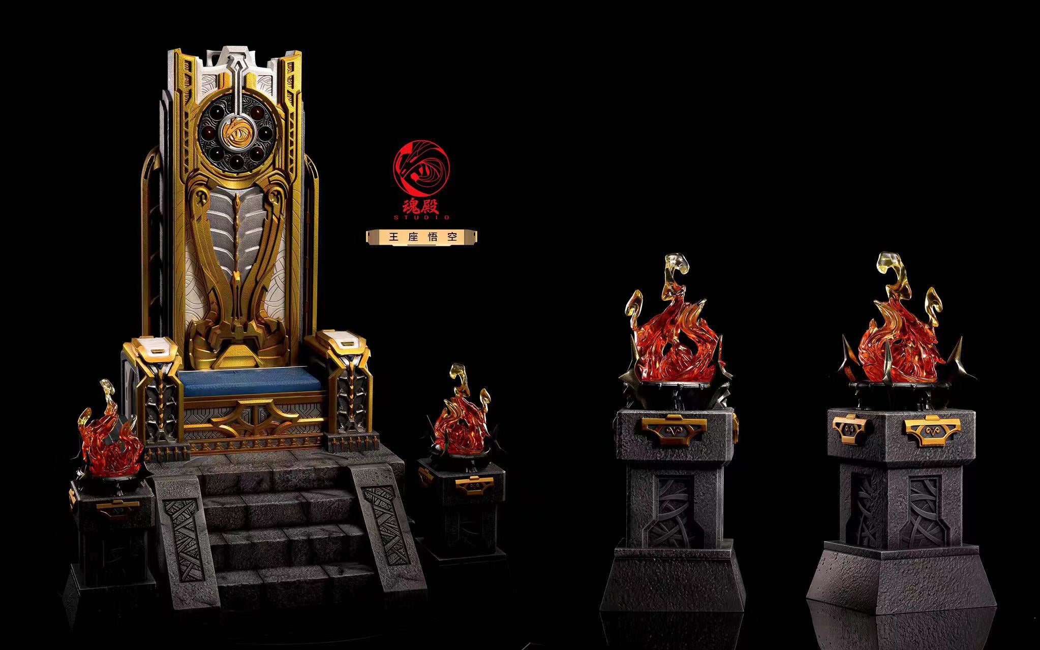 Goku on Throne - Dragon Ball