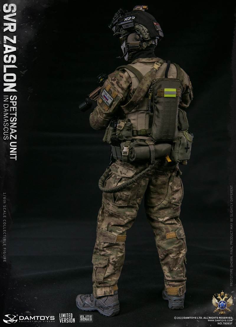  Russian Federal Foreign Intelligence Service SVR Barrier Special Forces - Damascus [Classic Edition] 1/6