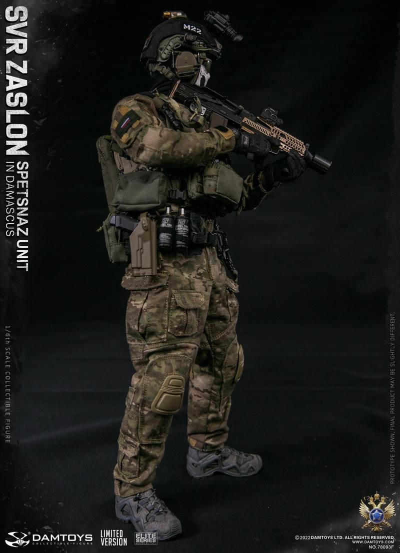  Russian Federal Foreign Intelligence Service SVR Barrier Special Forces - Damascus [Classic Edition] 1/6