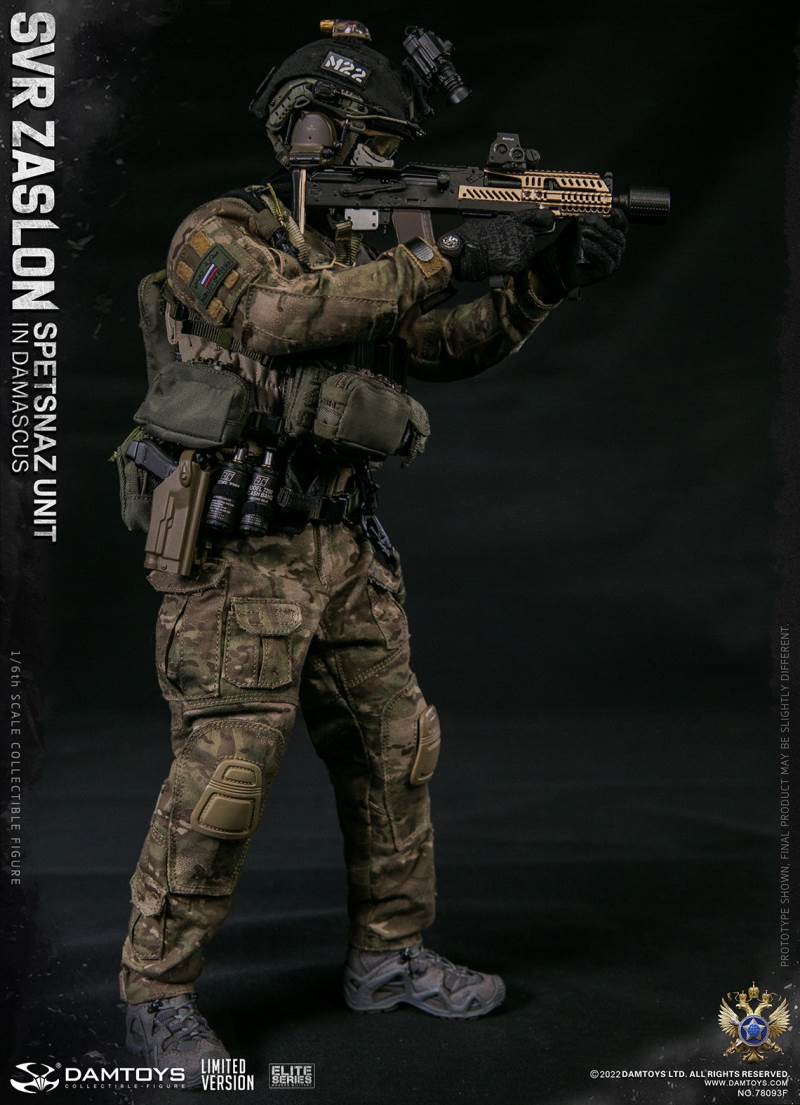  Russian Federal Foreign Intelligence Service SVR Barrier Special Forces - Damascus [Classic Edition] 1/6