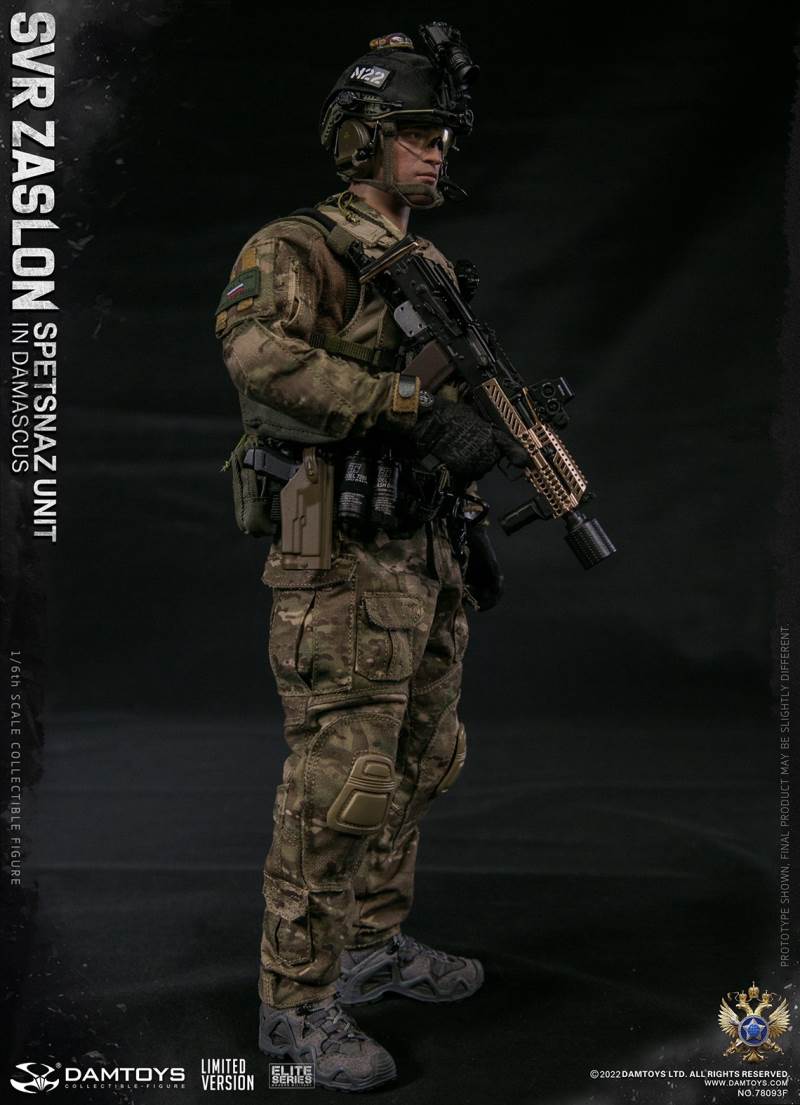  Russian Federal Foreign Intelligence Service SVR Barrier Special Forces - Damascus [Classic Edition] 1/6
