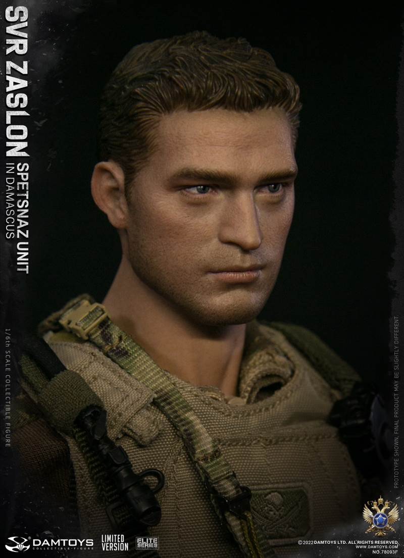  Russian Federal Foreign Intelligence Service SVR Barrier Special Forces - Damascus [Classic Edition] 1/6