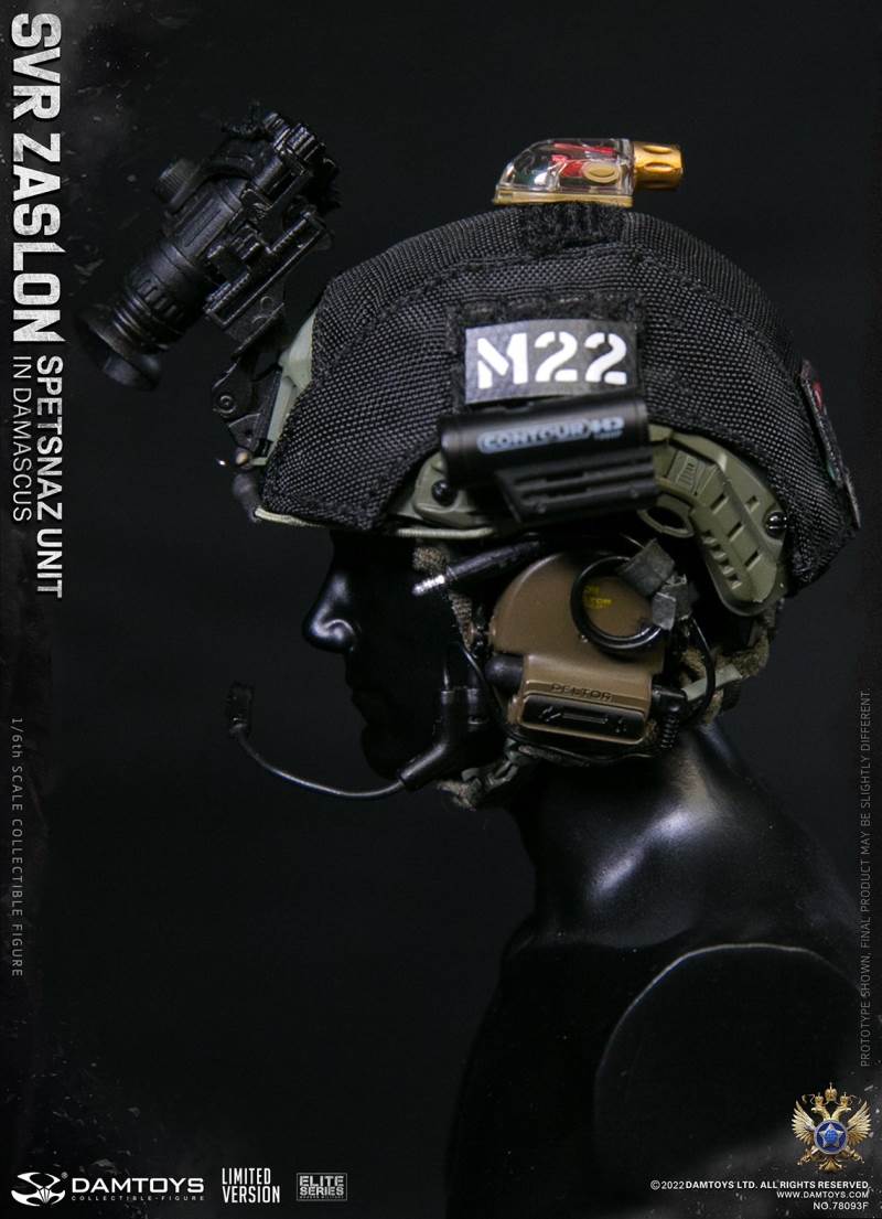  Russian Federal Foreign Intelligence Service SVR Barrier Special Forces - Damascus [Classic Edition] 1/6