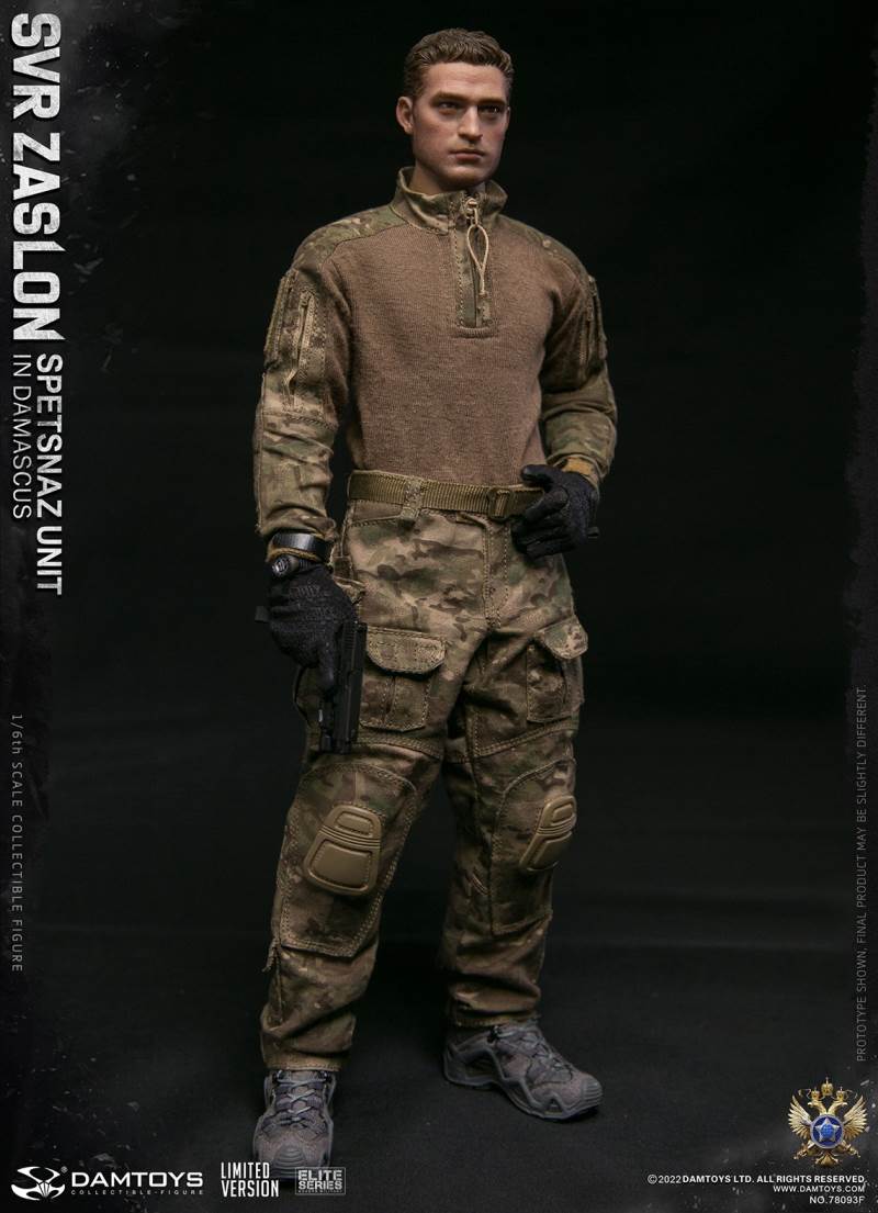  Russian Federal Foreign Intelligence Service SVR Barrier Special Forces - Damascus [Classic Edition] 1/6