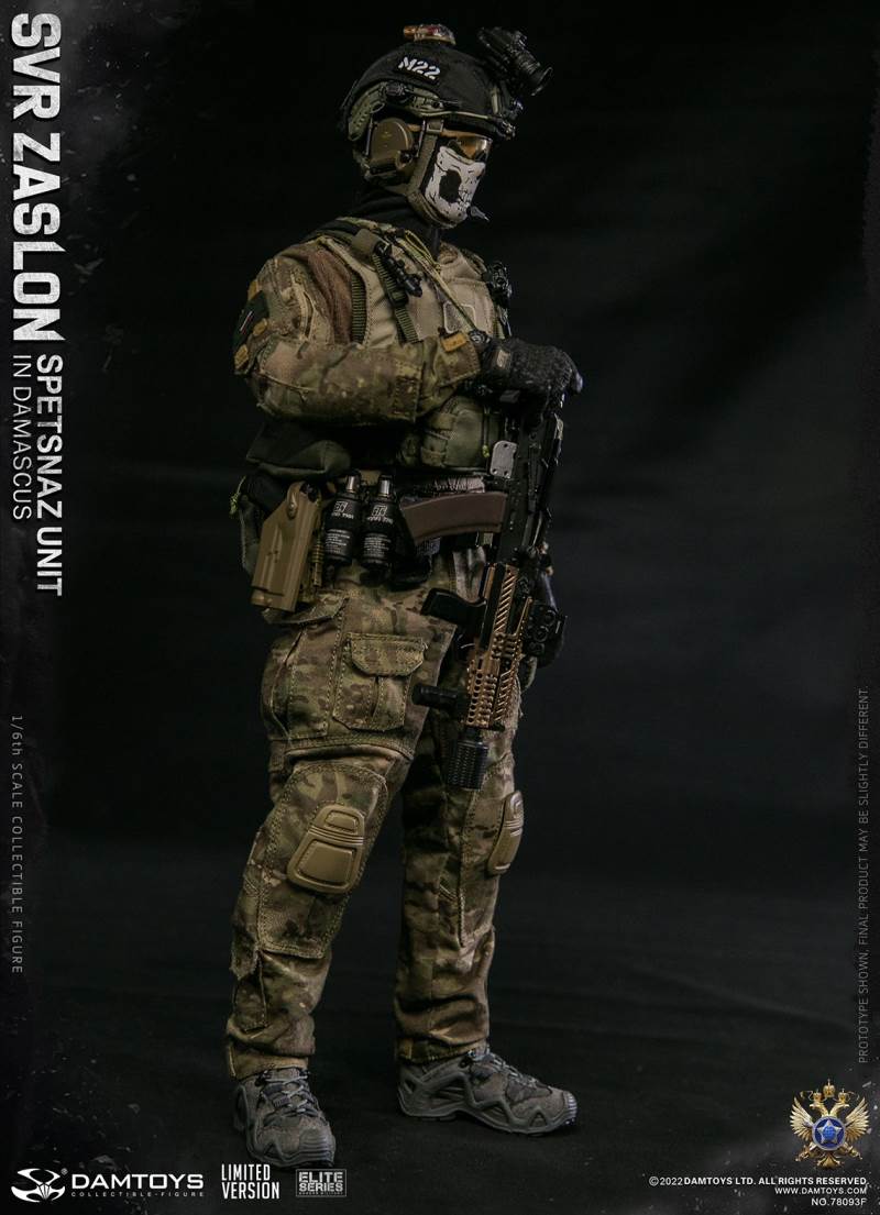 Russian Federal Foreign Intelligence Service SVR Barrier Special Forces - Damascus [Classic Edition] 1/6