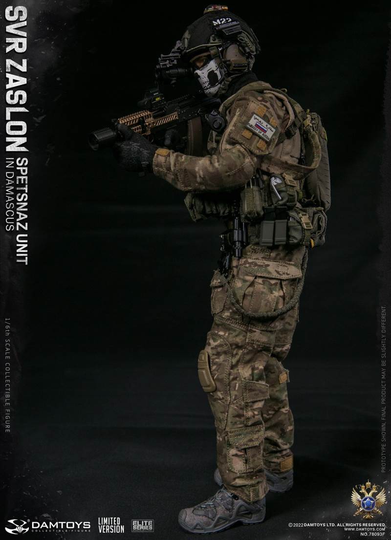 Russian Federal Foreign Intelligence Service SVR Barrier Special Forces - Damascus [Classic Edition] 1/6