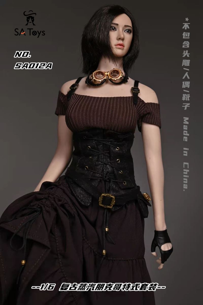 Ancient Steampunk Gothic Suit (SA012) & OL Fashion Professional Secretary Suit (SA041) 1/6