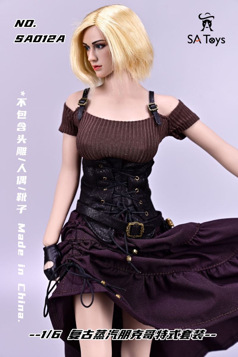 Ancient Steampunk Gothic Suit (SA012) & OL Fashion Professional Secretary Suit (SA041) 1/6