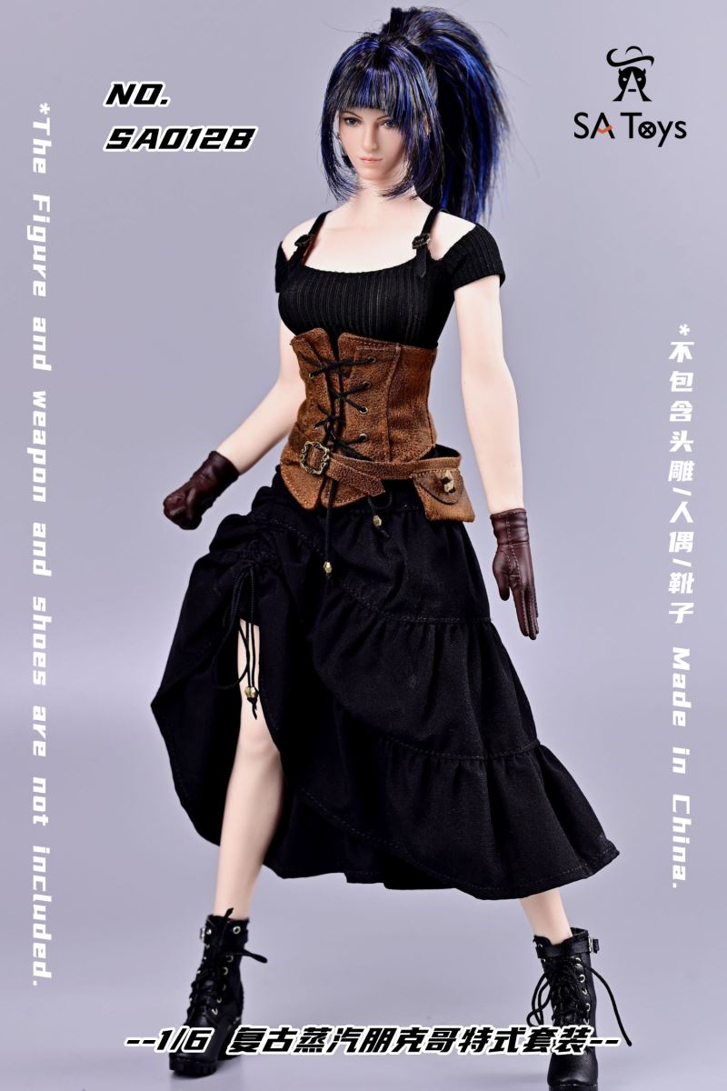 Ancient Steampunk Gothic Suit (SA012) & OL Fashion Professional Secretary Suit (SA041) 1/6