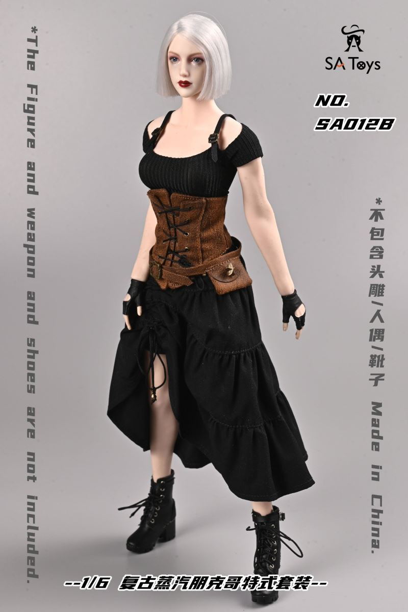 Ancient Steampunk Gothic Suit (SA012) & OL Fashion Professional Secretary Suit (SA041) 1/6