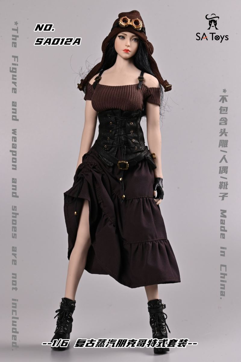 Ancient Steampunk Gothic Suit (SA012) & OL Fashion Professional Secretary Suit (SA041) 1/6