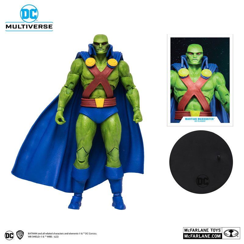 DCMultiverse 7 Inch, Action Figure #160 Martian Manhunter (Classic) [Comic]