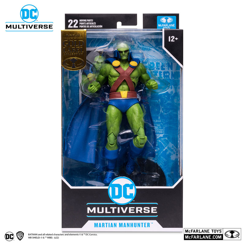 DCMultiverse 7 Inch, Action Figure #160 Martian Manhunter (Classic) [Comic]