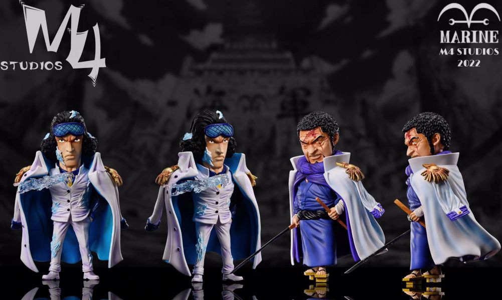 Fujitora & Aokiji - One Piece