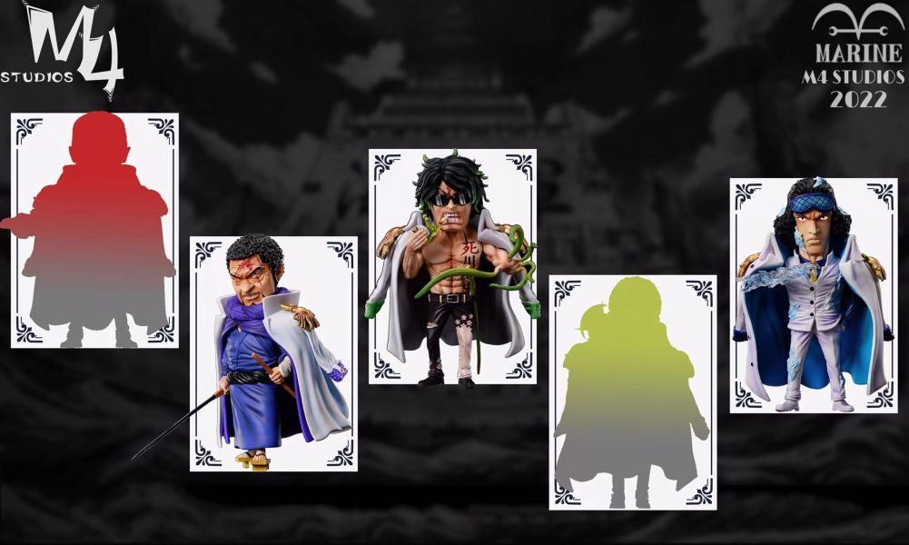 Fujitora & Aokiji - One Piece