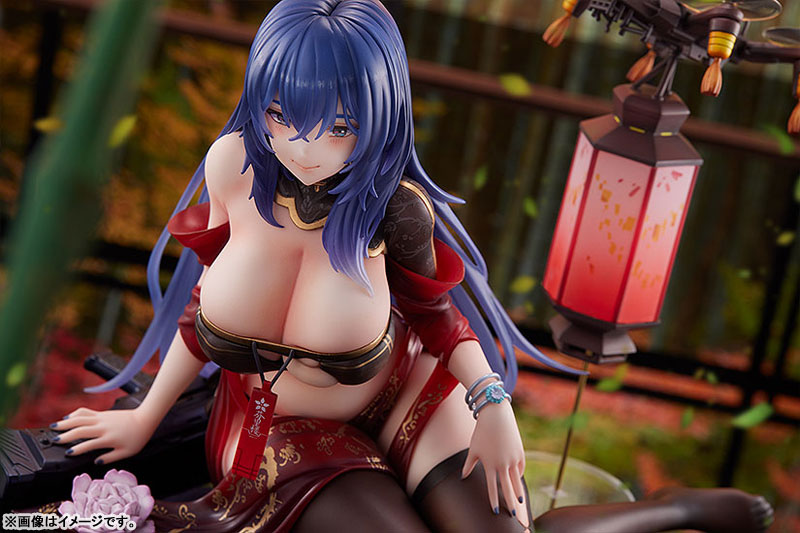 Girls' Frontline DP-12 Echeveria Lantern -Crimson- 1/6