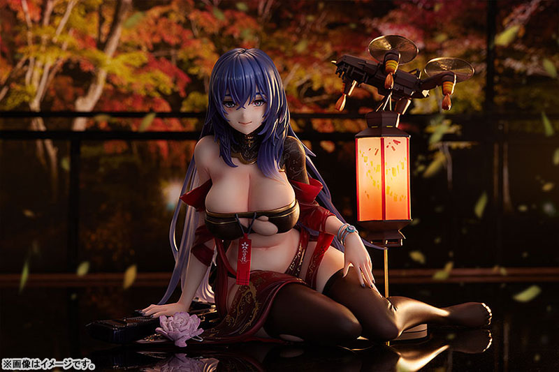 Girls' Frontline DP-12 Echeveria Lantern -Crimson- 1/6