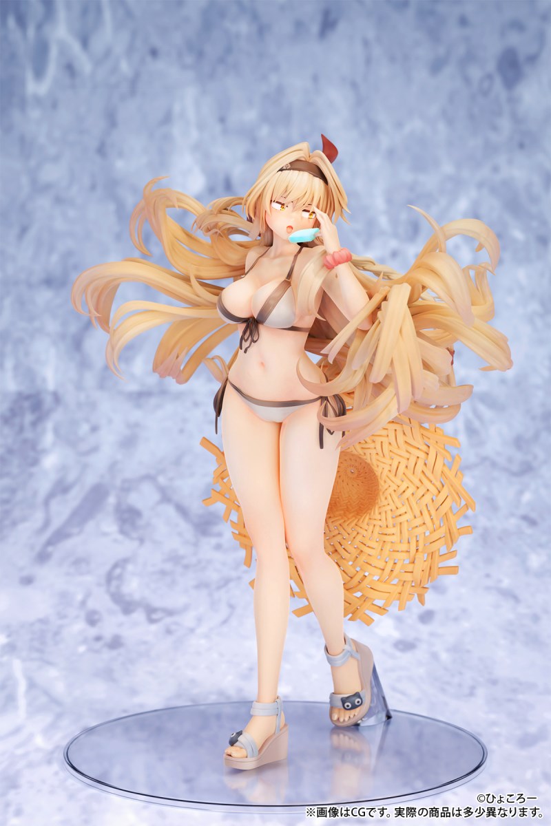 Amnero swimsuit ver. Illustrated by Hyocorou