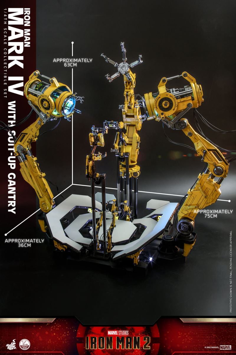 Iron Man Mark IV with Suit-Up Gantry Collectible Set