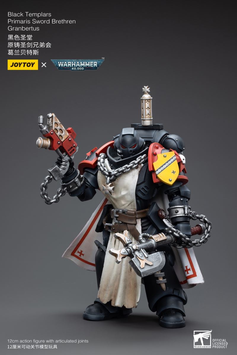 Black Templars Primaris Sword Brethren 1/18