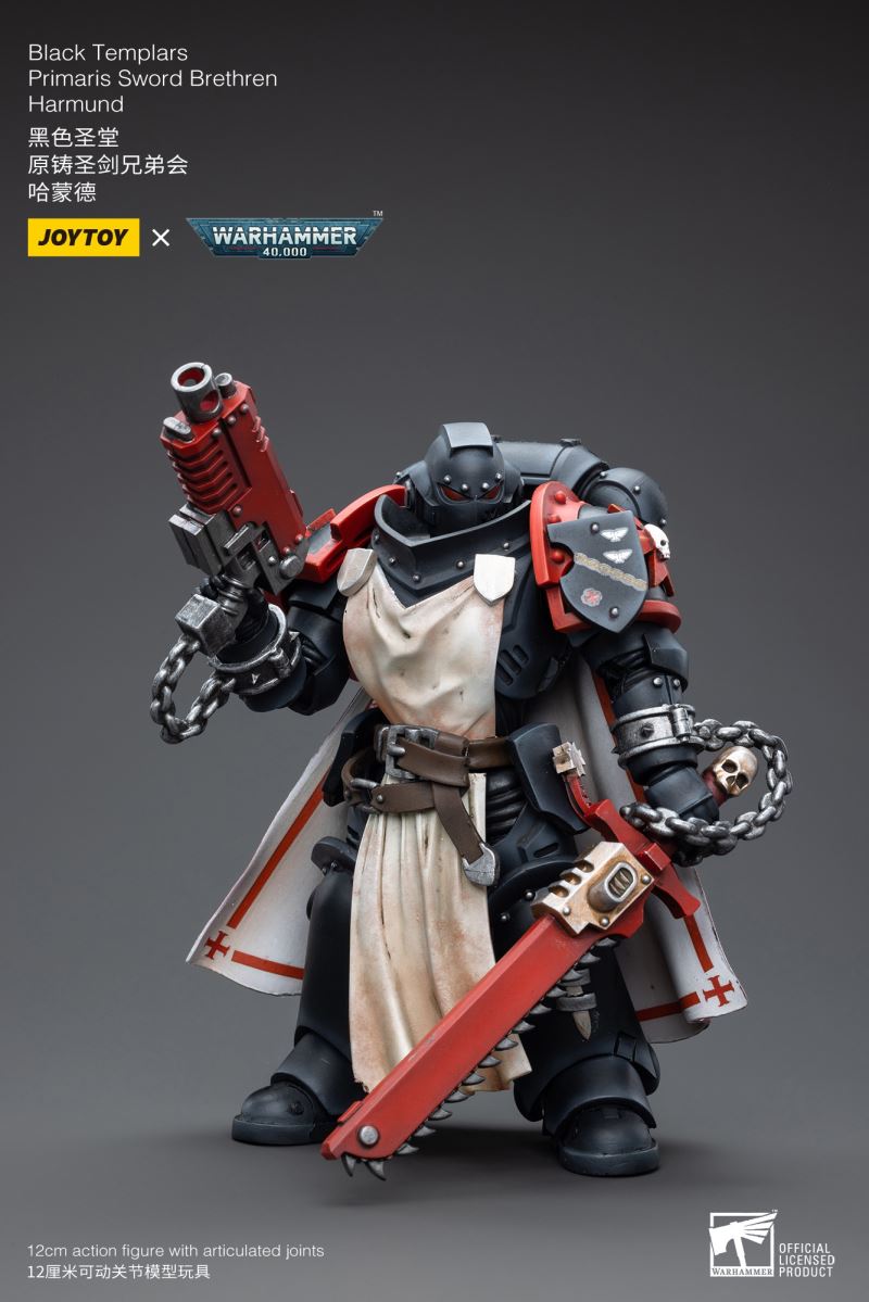 Black Templars Primaris Sword Brethren 1/18