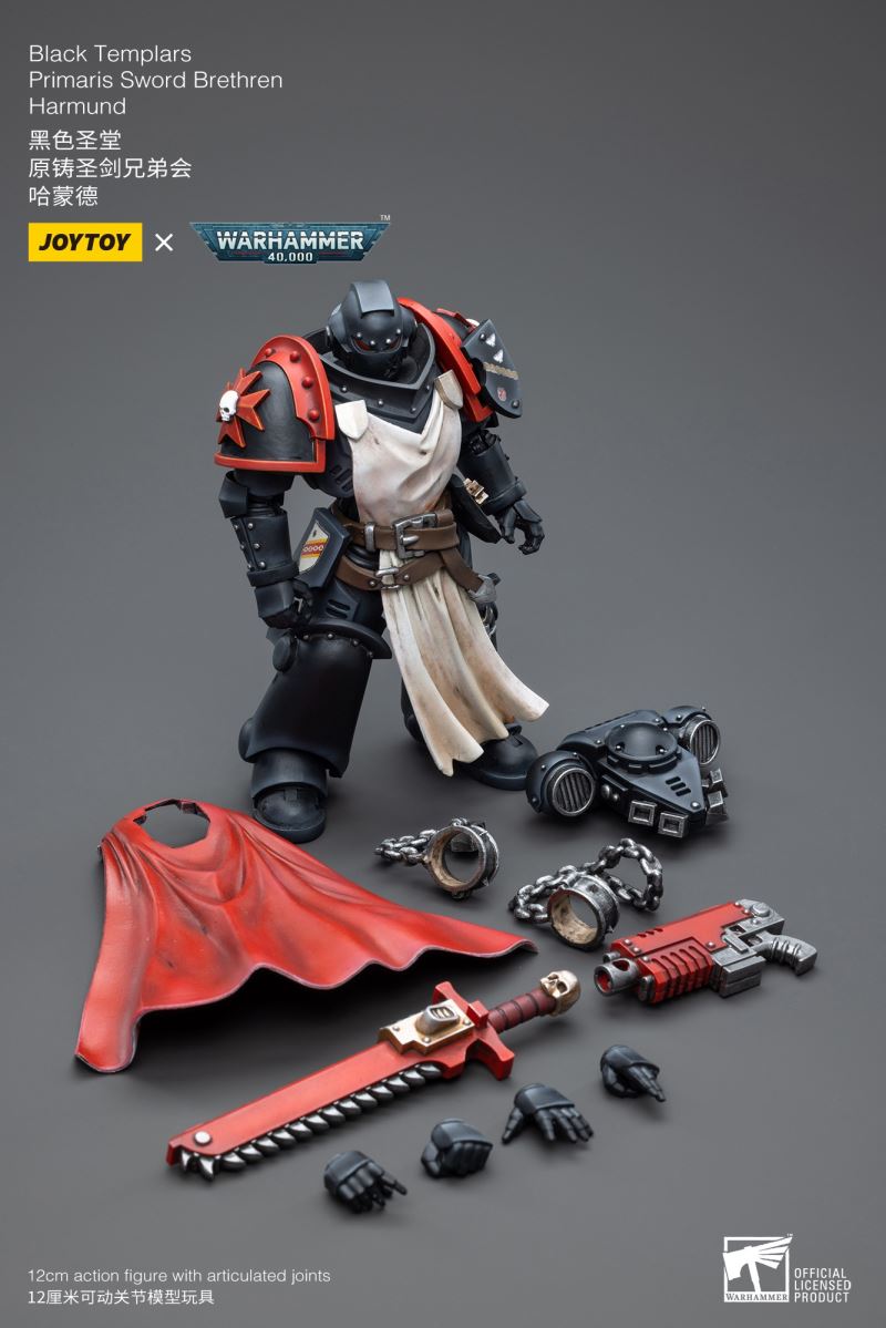 Black Templars Primaris Sword Brethren 1/18