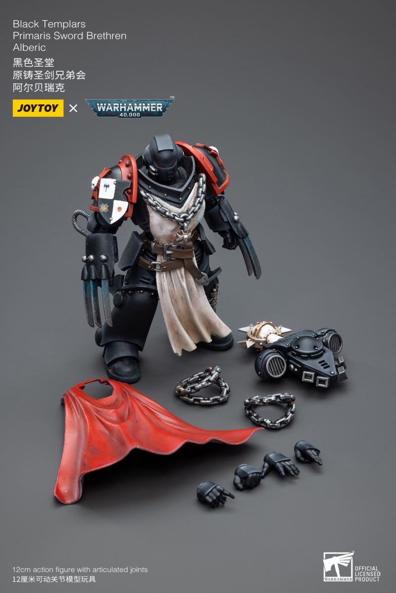 Black Templars Primaris Sword Brethren 1/18