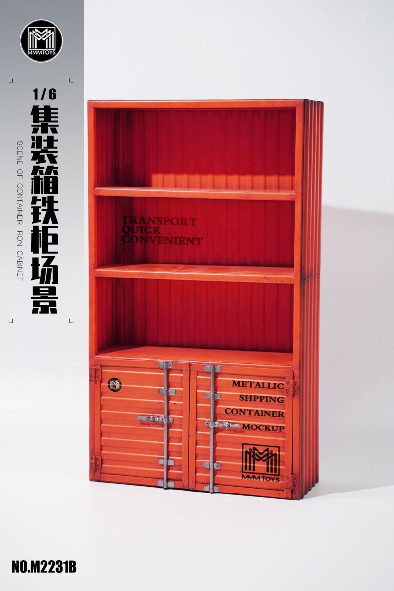 Container Iron Cabinet 1/6
