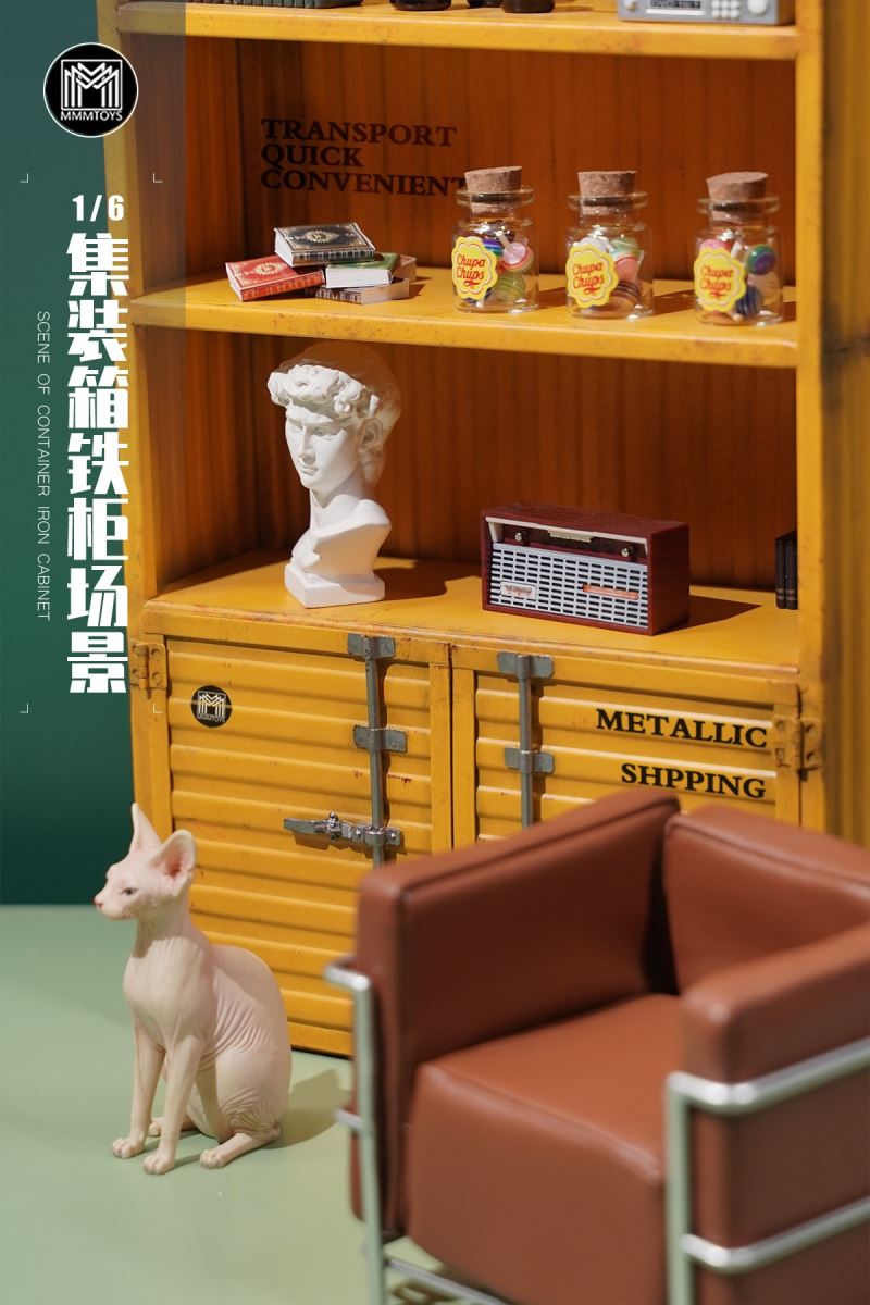 Container Iron Cabinet 1/6
