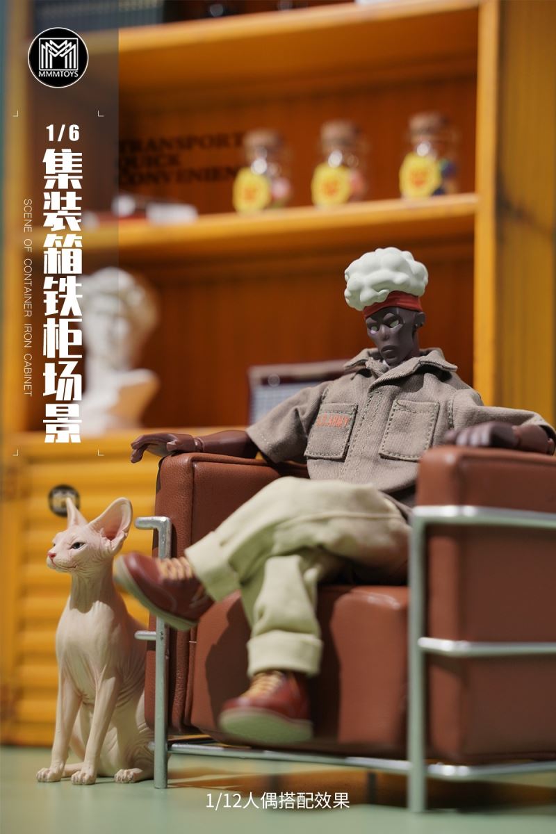 Container Iron Cabinet 1/6