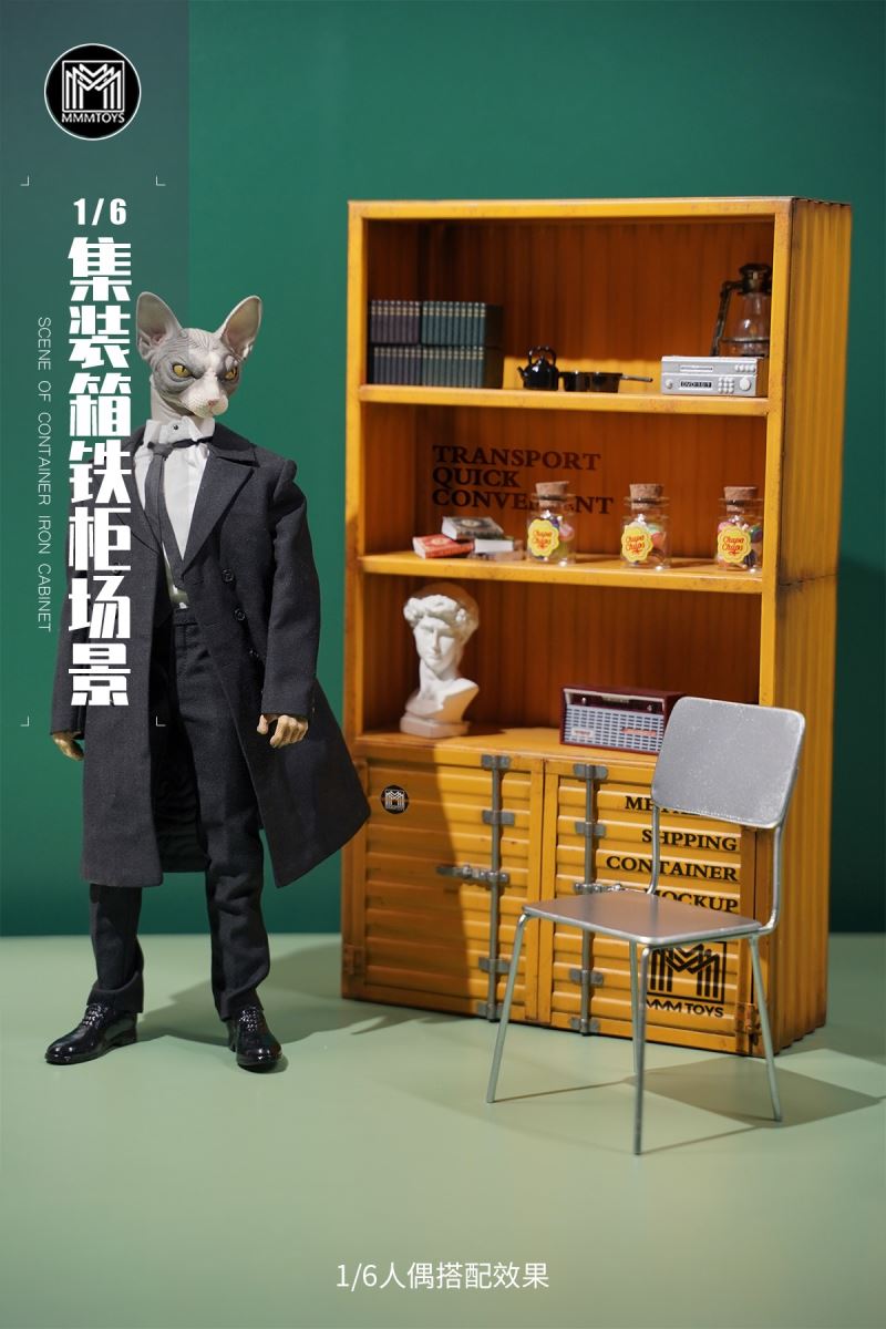 Container Iron Cabinet 1/6