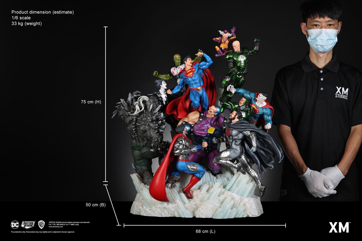 Superman – Justice by David Finch (Ice Crystal) 6th Scale