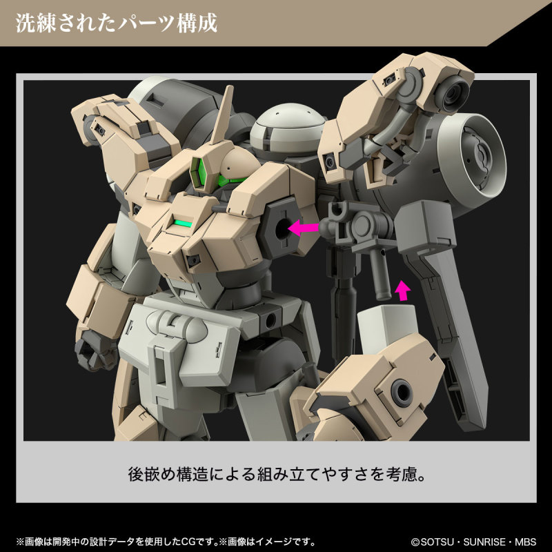 HG 1/144 DEMI BARDING